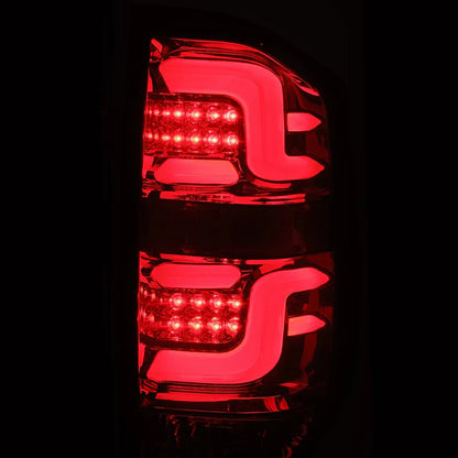 AlphaRex (PRO-Series) 2014-2021 Toyota Tundra LED Tail Lights - Red Smoke