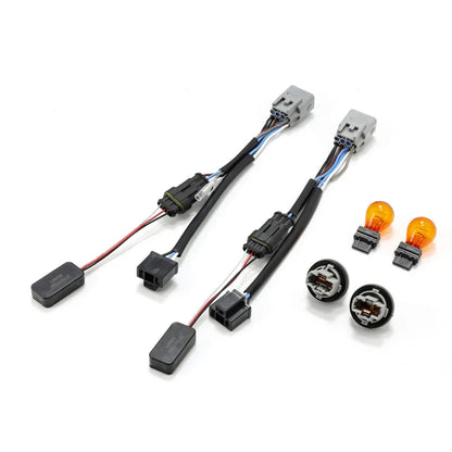 2014-2021 Toyota Tundra with Stock Halogen Headlights to LED Headlights AlphaRex Headlights Converters
