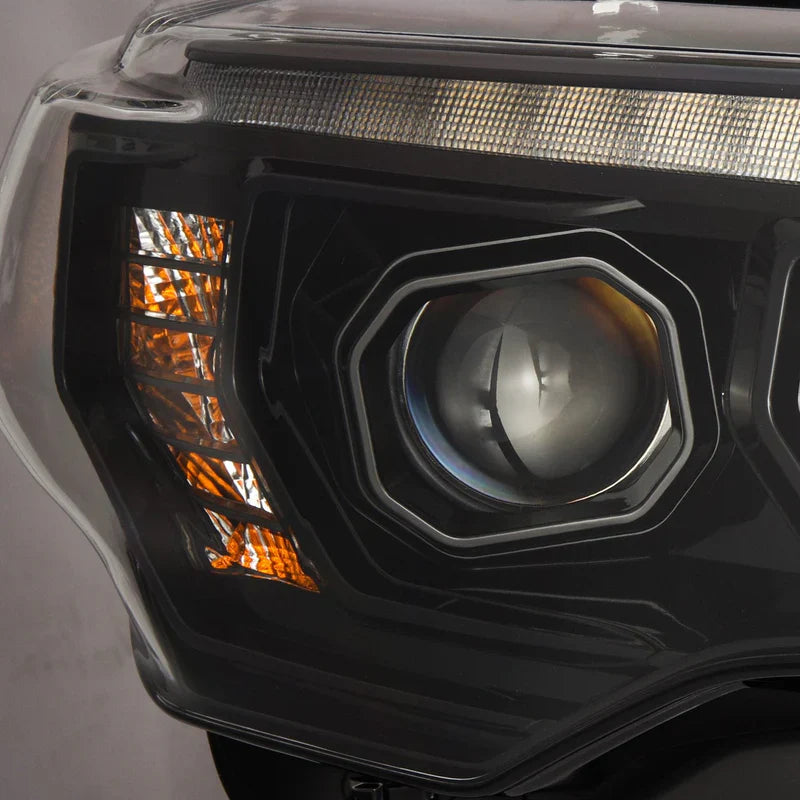 AlphaRex (LUXX-Series) 2014-2024 Toyota 4Runner G2 LED Projector Headlights - Alpha Black