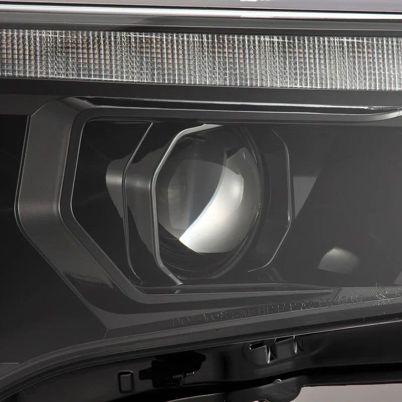 AlphaRex (LUXX-Series) 2014-2024 Toyota 4Runner G2 LED Projector Headlights - Alpha Black