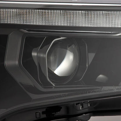 AlphaRex (LUXX-Series) 2014-2024 Toyota 4Runner G2 LED Projector Headlights - Alpha Black