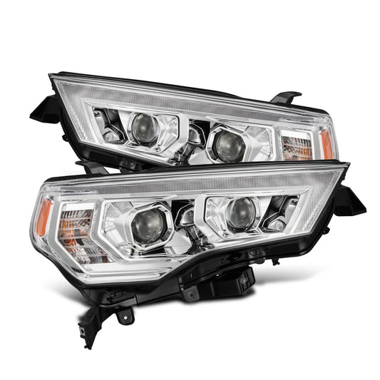 AlphaRex (LUXX-Series) 2014-2024 Toyota 4Runner G2 LED Projector Headlights - Chrome