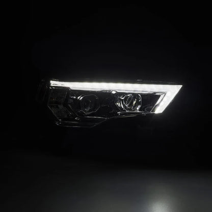 AlphaRex (LUXX-Series) 2014-2024 Toyota 4Runner G2 LED Projector Headlights - Chrome