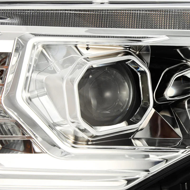 AlphaRex (LUXX-Series) 2014-2024 Toyota 4Runner G2 LED Projector Headlights - Chrome