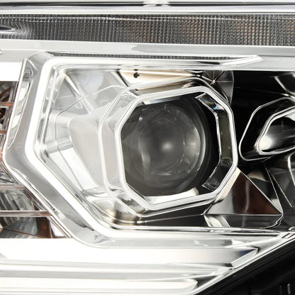 AlphaRex (LUXX-Series) 2014-2024 Toyota 4Runner G2 LED Projector Headlights - Chrome