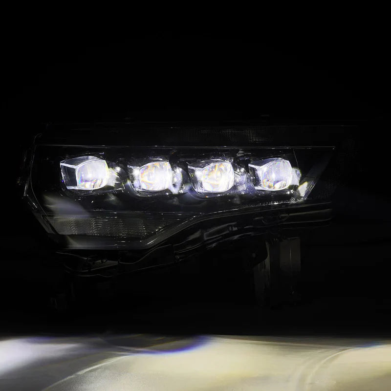 AlphaRex (NOVA-Series) 2014-2024 Toyota 4Runner G2 LED Projector Headlights - Alpha Black