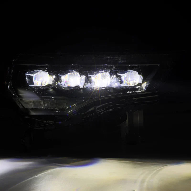 AlphaRex (NOVA-Series) 2014-2024 Toyota 4Runner G2 LED Projector Headlights - Alpha Black
