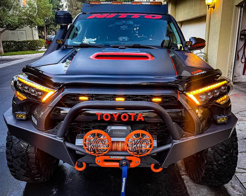 AlphaRex (NOVA-Series) 2014-2024 Toyota 4Runner G2 LED Projector Headlights - Black