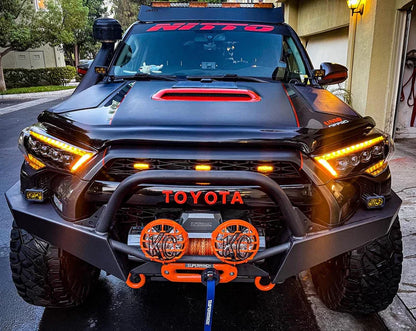 AlphaRex (NOVA-Series) 2014-2024 Toyota 4Runner G2 LED Projector Headlights - Black