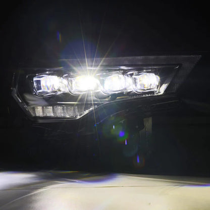 AlphaRex (NOVA-Series) 2014-2024 Toyota 4Runner G2 LED Projector Headlights - Black