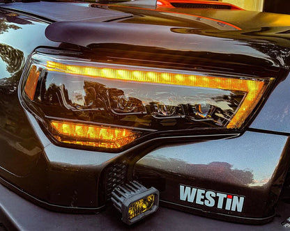 AlphaRex (NOVA-Series) 2014-2024 Toyota 4Runner G2 LED Projector Headlights - Black