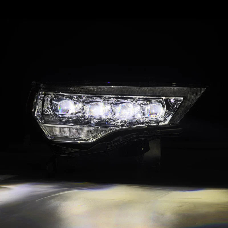 AlphaRex (NOVA-Series) 2014-2024 Toyota 4Runner G2 LED Projector Headlights - Chrome