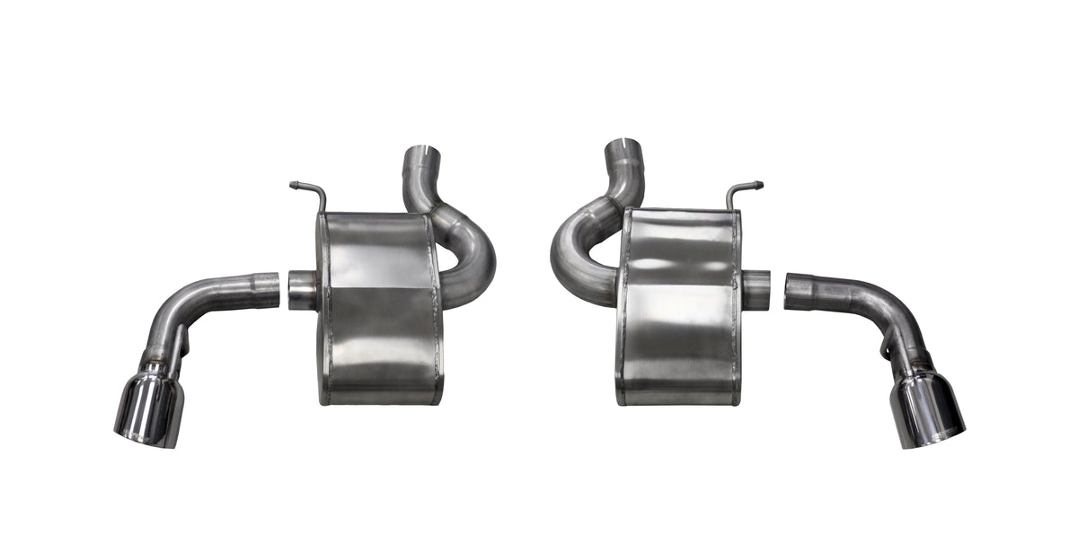 Corsa 2016 Chevrolet Camaro SS 6.2L V8 2.75in Polished Sport Axle-Back Exhaust Dual Rear Exit