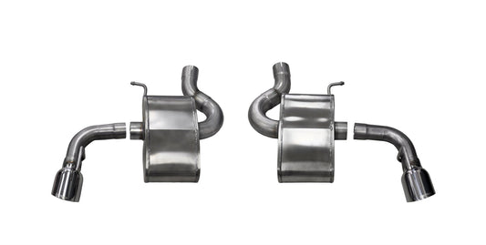 Corsa 2016 Chevrolet Camaro SS 6.2L V8 2.75in Polished Sport Axle-Back Exhaust Dual Rear Exit