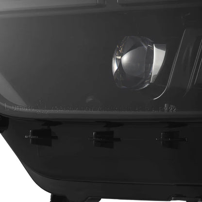 AlphaRex (NOVA-Series) 2015-2017 Ford Mustang/2018-2020 Ford Mustang Shelby MK II LED Projector Headlights - Alpha-Black