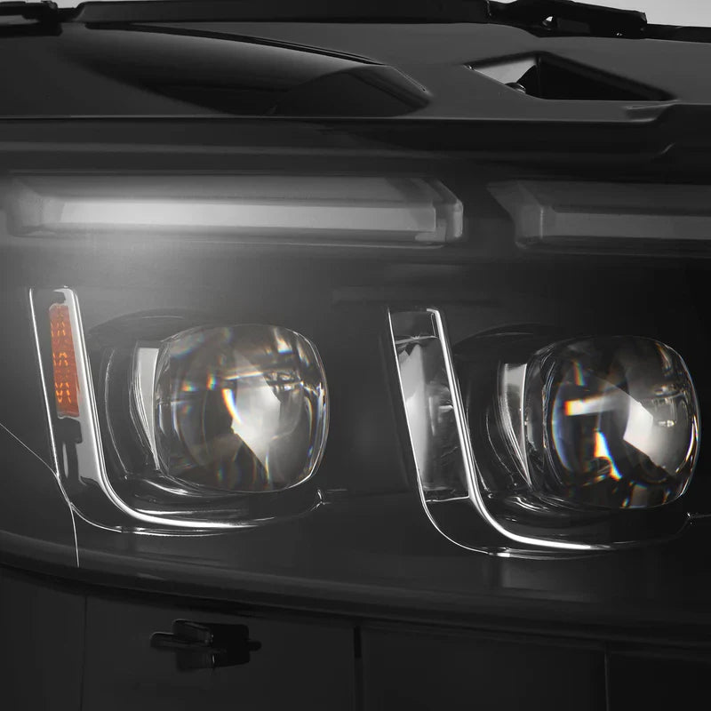 AlphaRex (NOVA-Series) 2015-2017 Ford Mustang/2018-2020 Ford Mustang Shelby MK II LED Projector Headlights - Black