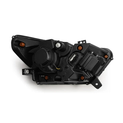 AlphaRex (NOVA-Series) 2015-2017 Ford Mustang/2018-2020 Ford Mustang Shelby LED Projector Headlights - Alpha-Black