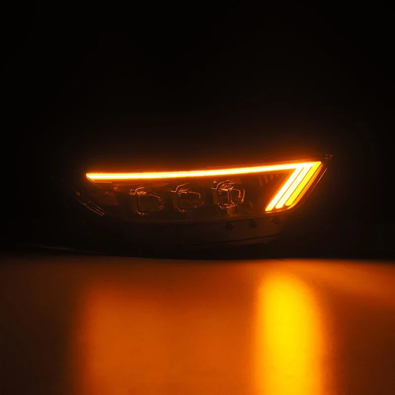 AlphaRex (NOVA-Series) 2015-2017 Ford Mustang/2018-2020 Ford Mustang Shelby LED Projector Headlights - Black
