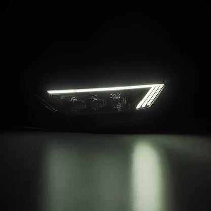 AlphaRex (NOVA-Series) 2015-2017 Ford Mustang/2018-2020 Ford Mustang Shelby LED Projector Headlights - Black