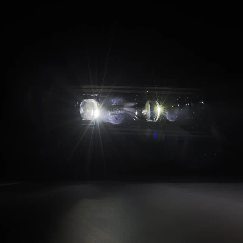 AlphaRex (LUXX-Series) 2015-2023 Dodge Charger LED Projector Headlights - Alpha-Black