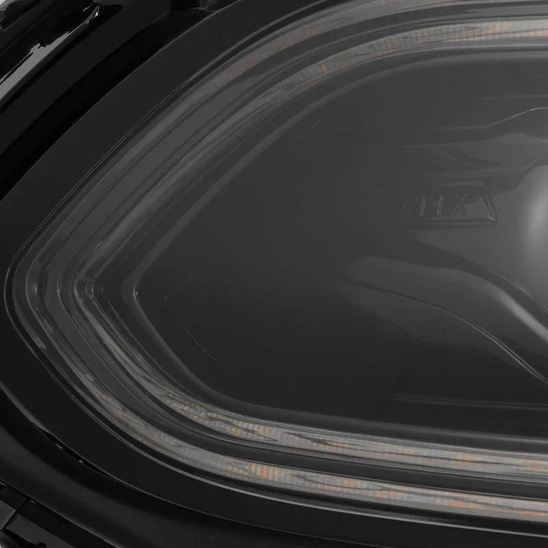 AlphaRex (LUXX-Series) 2015-2023 Dodge Charger LED Projector Headlights - Alpha-Black