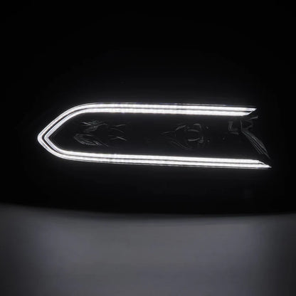 AlphaRex (LUXX-Series) 2015-2023 Dodge Charger LED Projector Headlights - Black