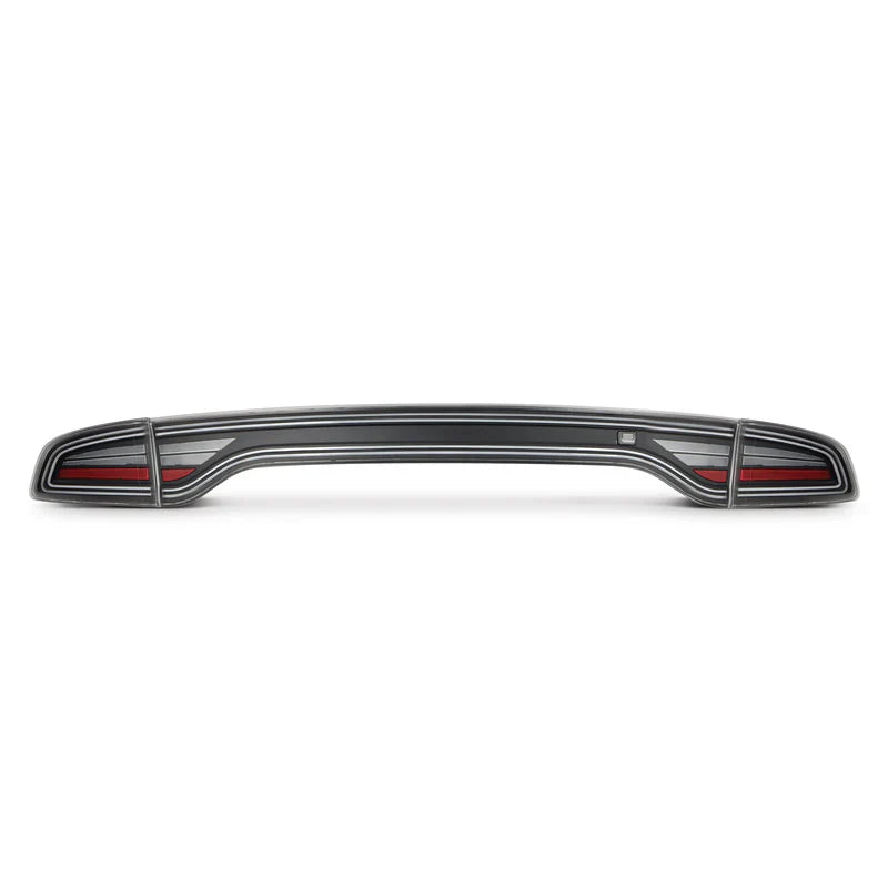 AlphaRex (NOVA-Series) 2015-2023 Dodge Charger MKII Prismatic LED Tail Lights - Black