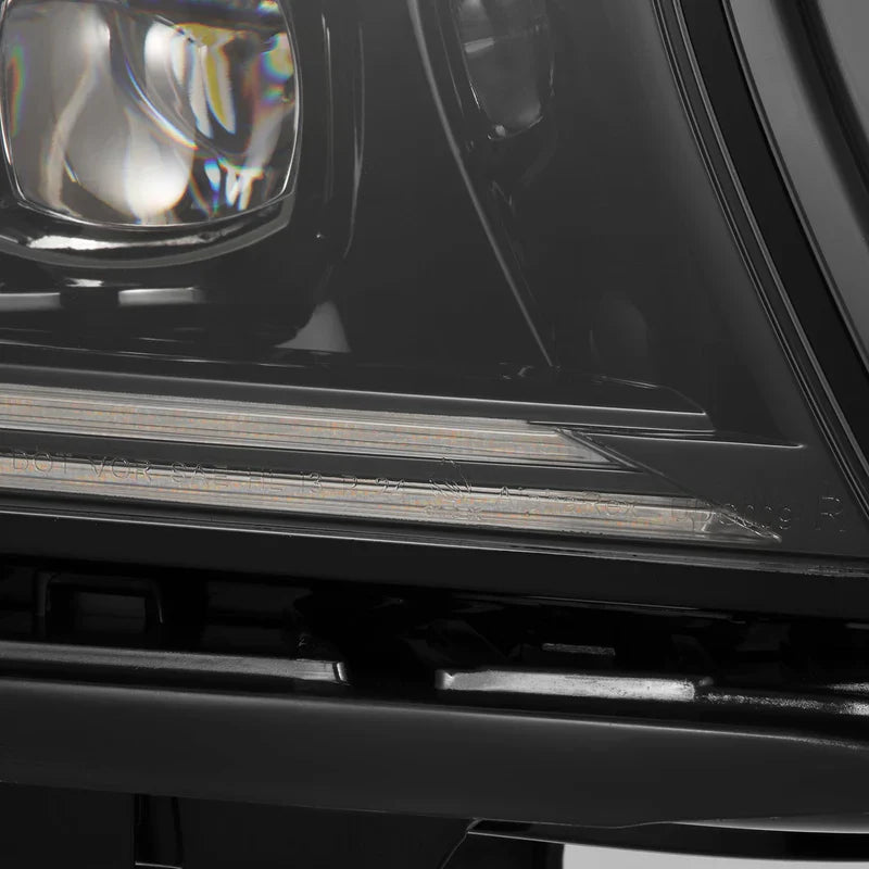 AlphaRex (NOVA-Series) 2015-2023 Dodge Charger LED Projector Headlights - Alpha-Black