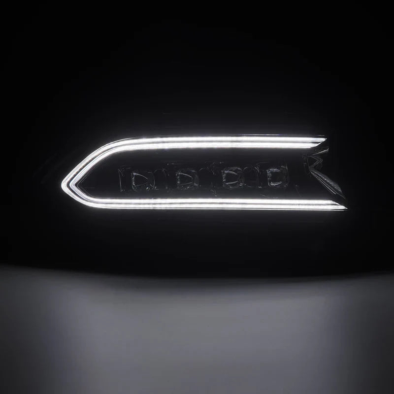 AlphaRex (NOVA-Series) 2015-2023 Dodge Charger LED Projector Headlights - Black
