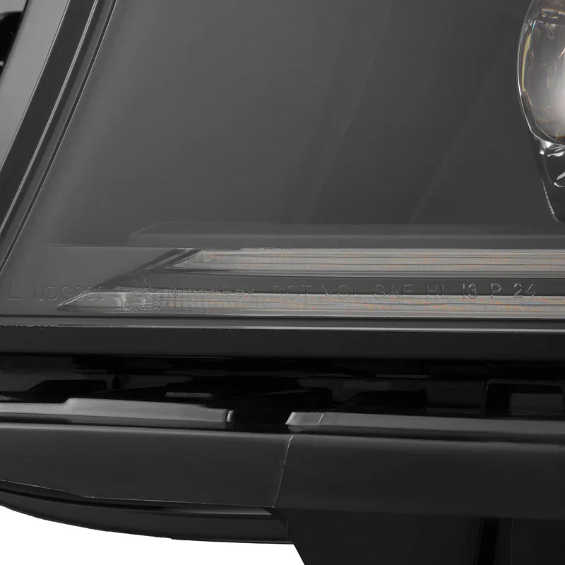 AlphaRex (NOVA-Series) 2015-2023 Dodge Charger LED Projector Headlights - Black