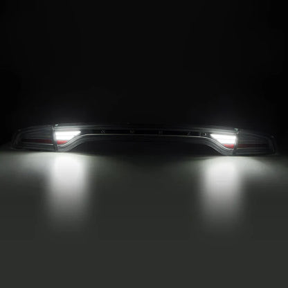 AlphaRex (NOVA-Series) 2015-2023 Dodge Charger Prismatic LED Tail Lights - Black