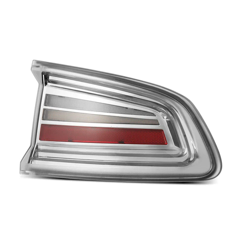 AlphaRex (NOVA-Series) 2015-2023 Dodge Charger MKII Prismatic LED Tail Lights - Chrome