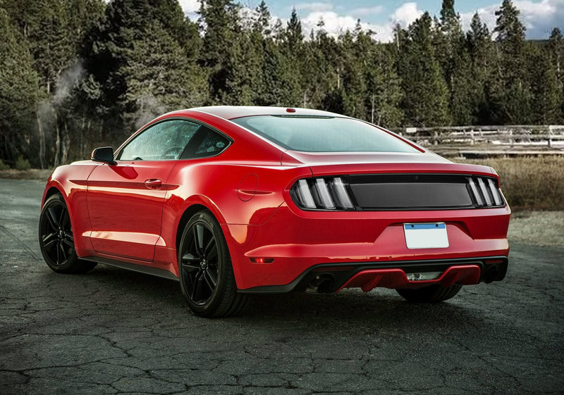 AlphaRex (NOVA-Series) 2015-2023 Ford Mustang Prismatic LED Tail LIghts - Alpha-Black