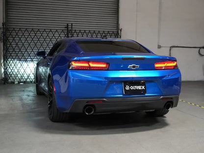 AlphaRex (PRO-Series) 2016-2018 Chevy Camaro LED Tail Lights - Jet Black