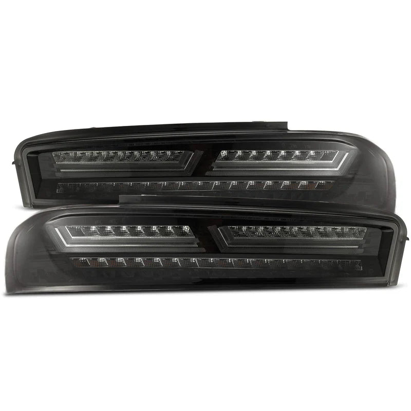 AlphaRex (PRO-Series) 2016-2018 Chevy Camaro LED Tail Lights - Jet Black
