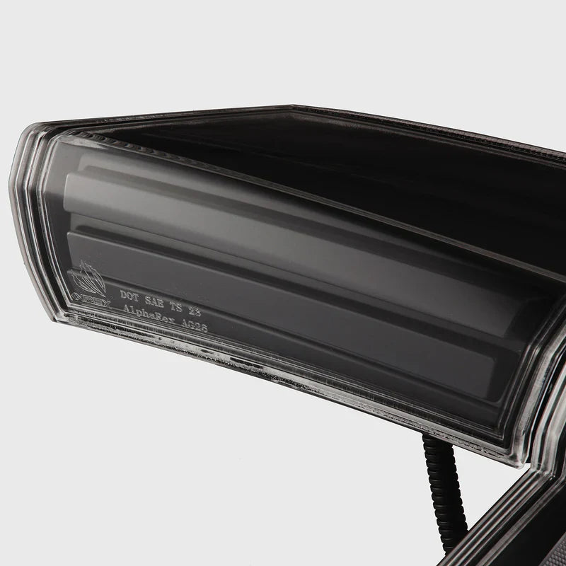 AlphaRex (NOVA-Series) 2016-2021 Honda Civic Hatchback Prismatic LED Tail Lights - Alpha-Black