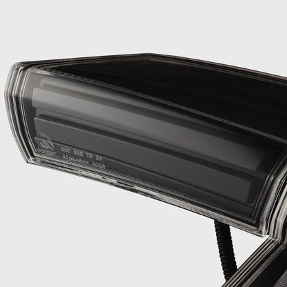 AlphaRex (NOVA-Series) 2016-2021 Honda Civic Hatchback Prismatic LED Tail Lights - Alpha-Black
