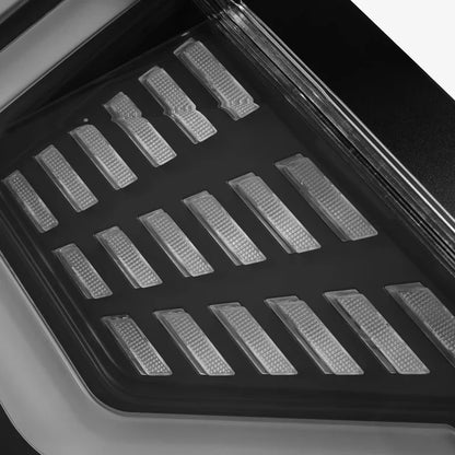 AlphaRex (NOVA-Series) 2016-2021 Honda Civic Hatchback Prismatic LED Tail Lights - Black