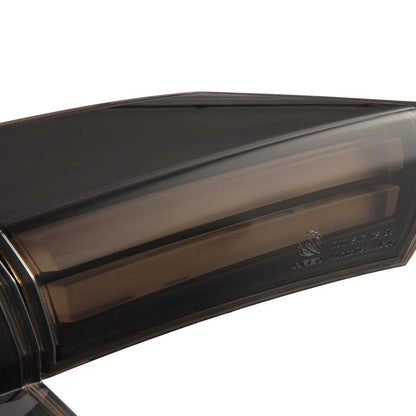 AlphaRex (NOVA-Series) 2016-2021 Honda Civic Hatchback Prismatic LED Tail Lights - Black Smoke