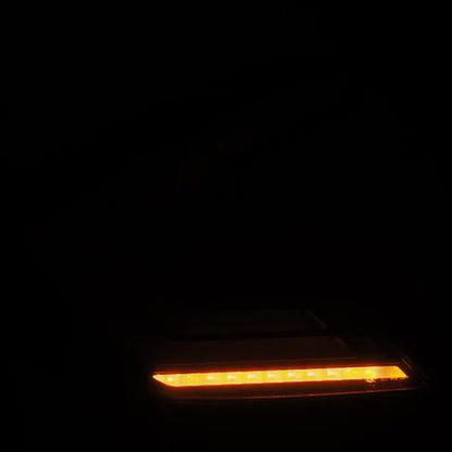 AlphaRex (NOVA-Series) 2016-2021 Honda Civic Hatchback Prismatic LED Tail Lights - Black Smoke