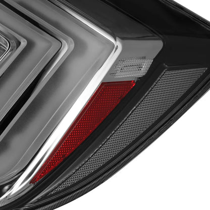AlphaRex (NOVA-Series) 2016-2021 Honda Civic Hatchback Prismatic LED Tail Lights - Clear