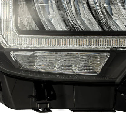 AlphaRex (LUXX-Series) 2016-2023 Toyota Tacoma LED Crystal Headlights - Alpha-Black