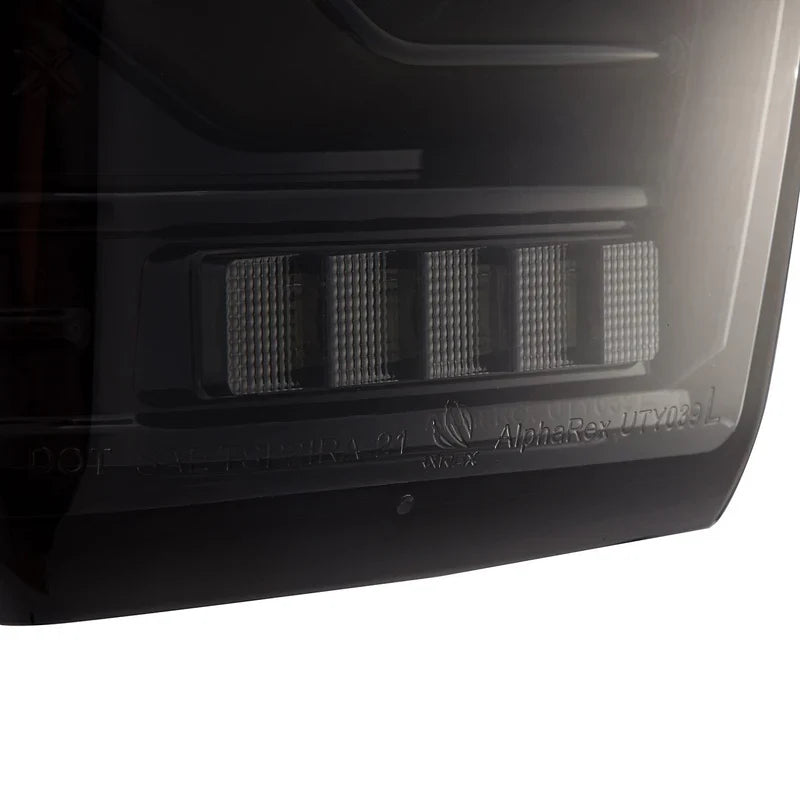 AlphaRex (LUXX-Series) 2016-2023 Toyota Tacoma LED Tail Lights - Alpha-Black