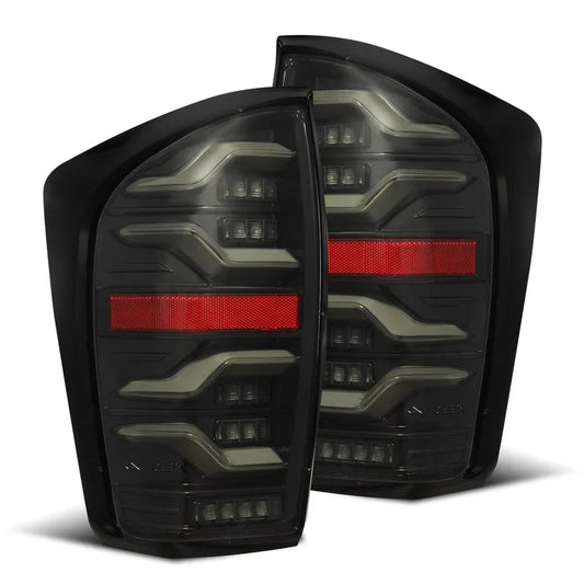 AlphaRex (LUXX-Series) 2016-2023 Toyota Tacoma LED Tail Lights - Alpha-Black