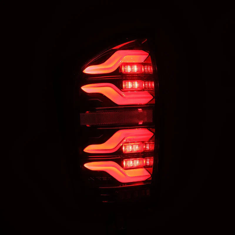 AlphaRex (LUXX-Series) 2016-2023 Toyota Tacoma LED Tail Lights - Alpha-Black