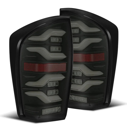 AlphaRex (LUXX-Series) 2016-2023 Toyota Tacoma LED Tail Lights - Black