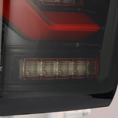 AlphaRex (LUXX-Series) 2016-2023 Toyota Tacoma LED Tail Lights - Black-Red