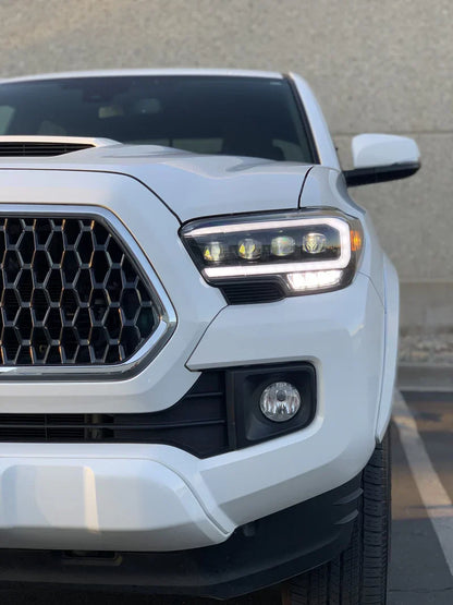 AlphaRex (NOVA-Series) 2016-2023 Toyota Tacoma LED Projector Headlights - Alpha-Black