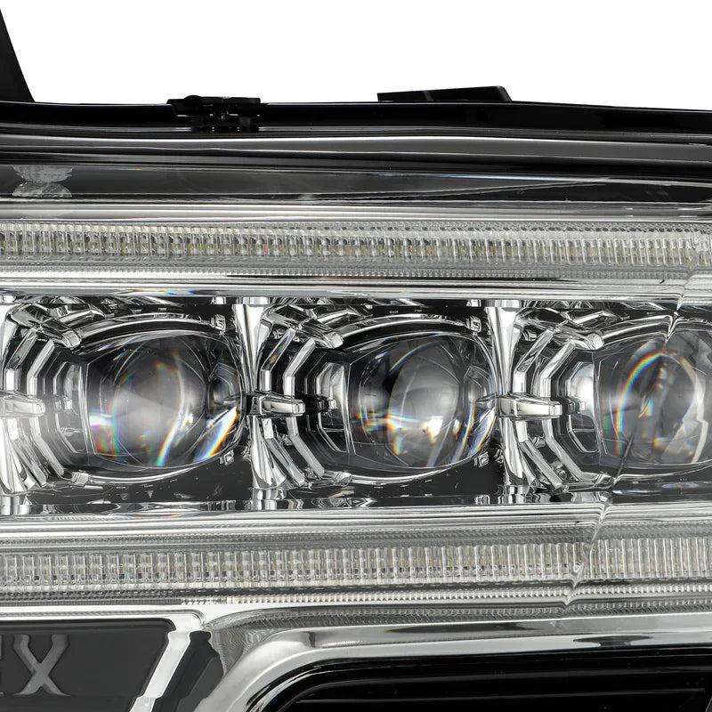 AlphaRex (NOVA-Series) 2016-2023 Toyota Tacoma LED Projector Headlights - Chrome