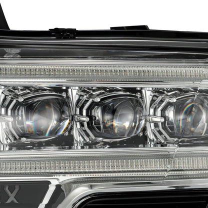 AlphaRex (NOVA-Series) 2016-2023 Toyota Tacoma LED Projector Headlights - Chrome